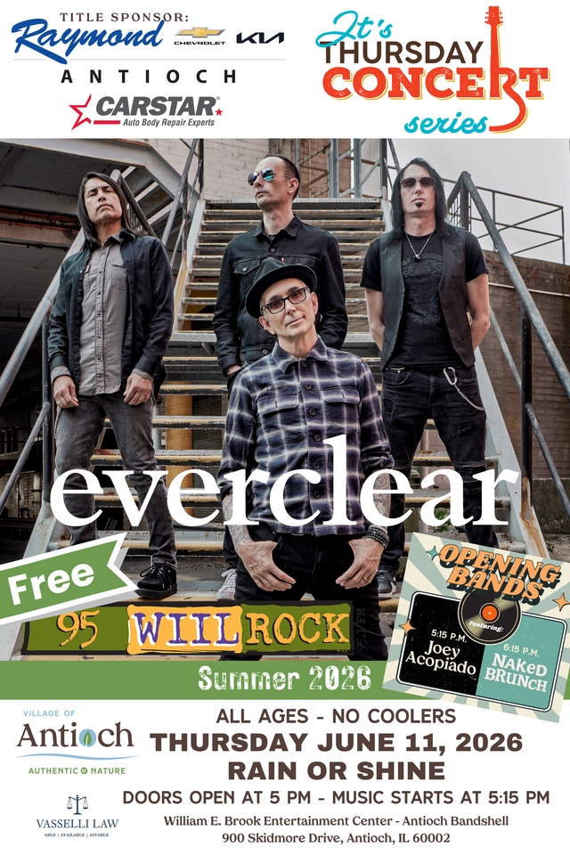 Everclear to headline Antioch's 2026 “It's Thursday” Summer